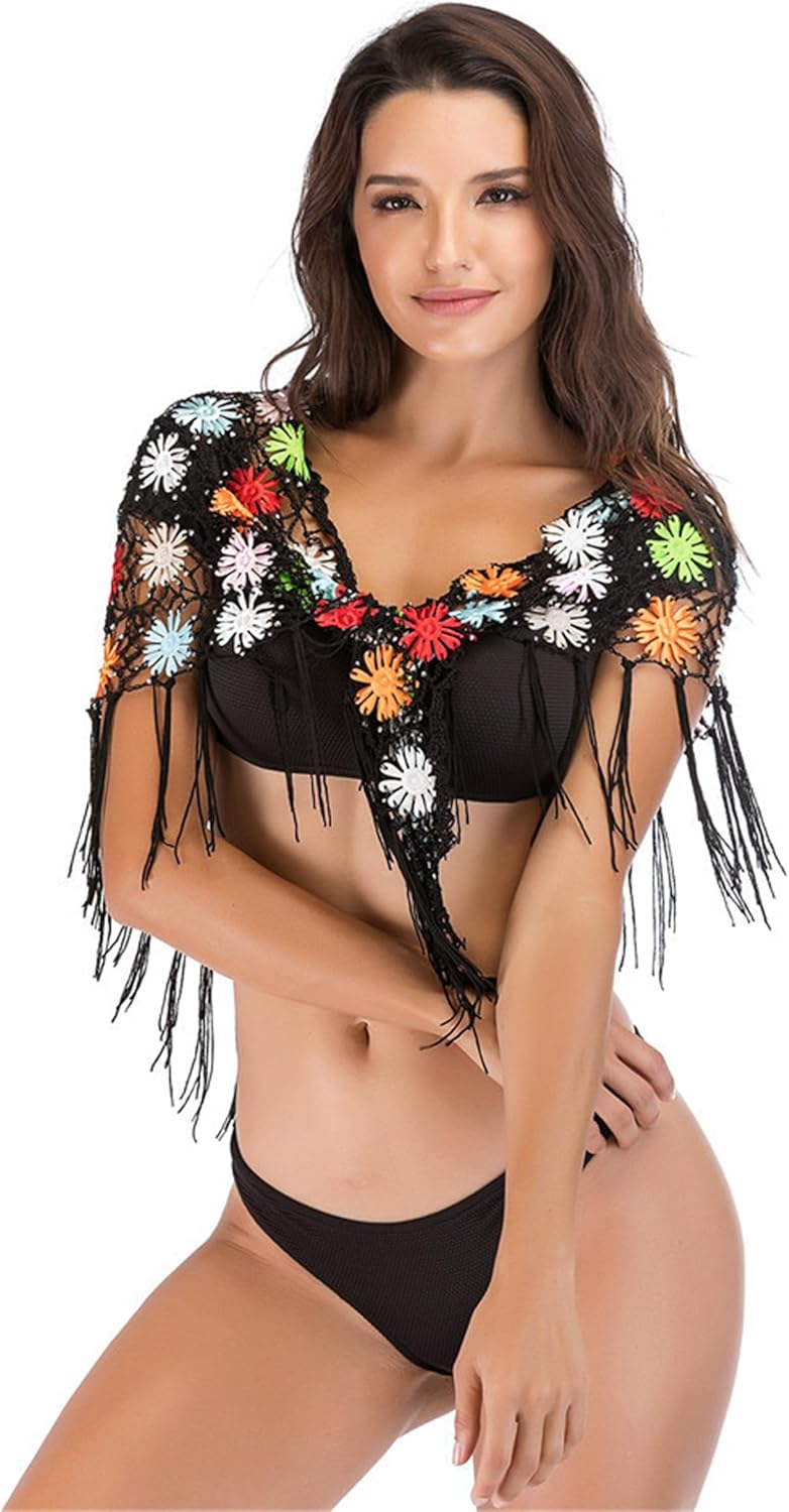 Ldcx Green Swimwear Cover Up Crochet Sarong,Sexy Fashion Beach Hand Crochet Shawl Capelet Fishnet Net Skirt.(SJJ42) - Image 2